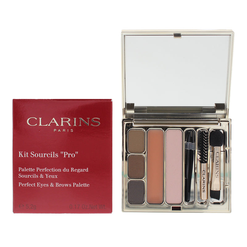 Clarins Kit Sourcils Pro Pefrect Eyes & Brows Palette 5.2g