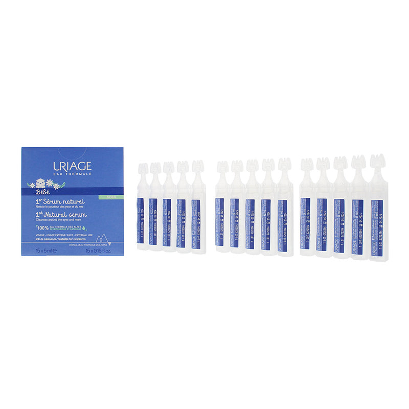 Uriage Bebe 1st Natural Serum 15 x 5ml