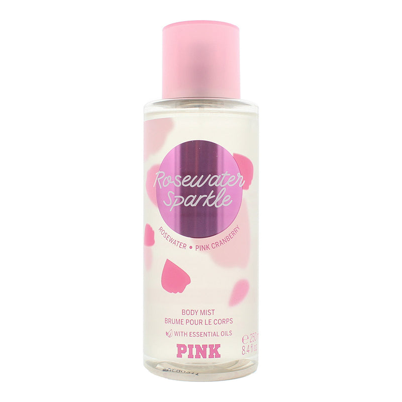 Victoria's Secret Pink Rosewater Sparkle Body Mist 250ml