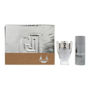 Paco Rabanne Invictus 2 Piece Gift Set: Eau De Toilette 100ml - Deodorant Spray 100ml