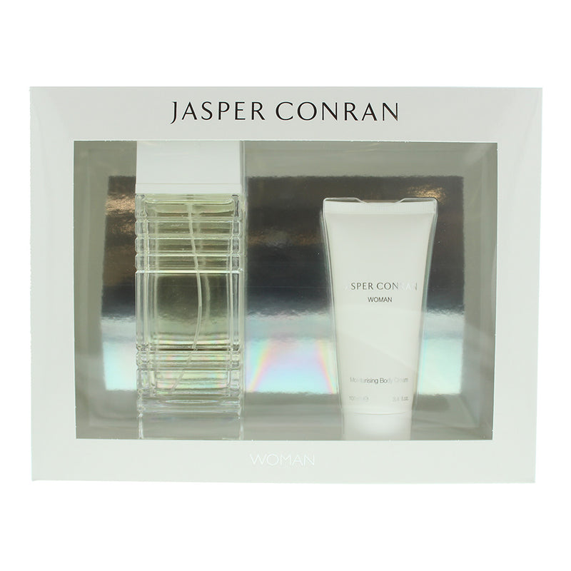 Jasper Conran Woman 2 Piece Gift Set: Eau De Parfum 100ml - Body Cream 100ml