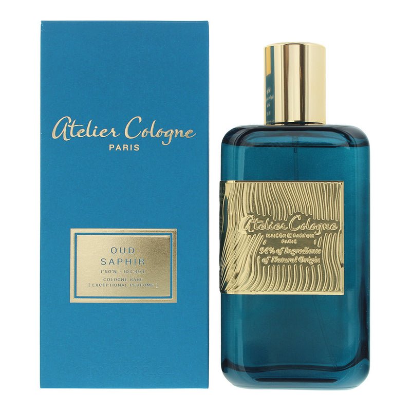 SAPHIR Eau De Cologne Für Männer - 100 Ml Flasche | Frischer Herrenduft