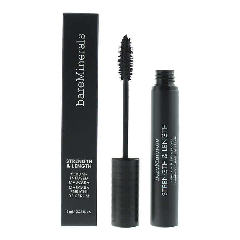 Bare Minerals Strength & Length Serum-Infused Extreme Black Mascara 8ml