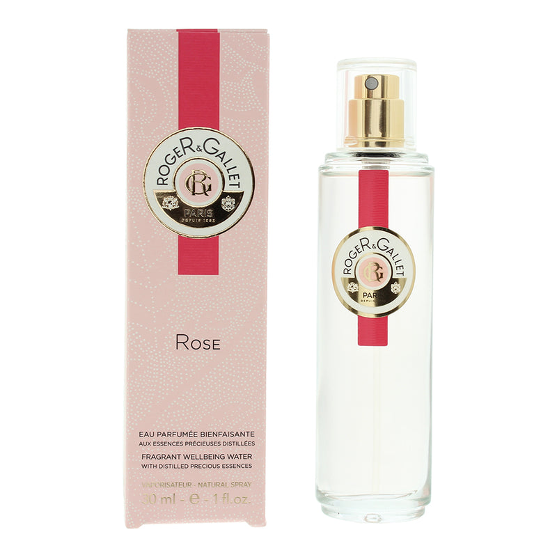 Roger & Gallet Rose Wellbeing Fragrant Water 30ml