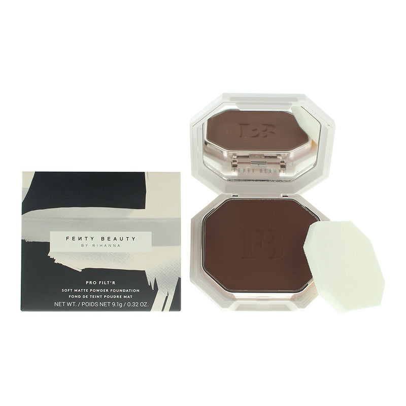 Fenty Beauty Pro Filter Soft Matte 495 Deep With Warm Bronze Undertones Powder Foundation 9.1g