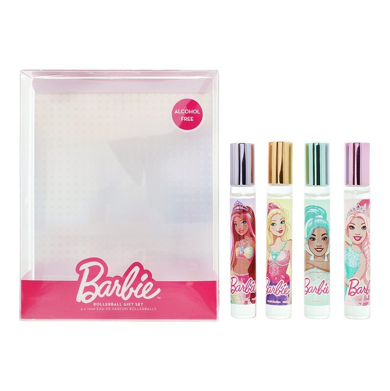 Disney Barbie Mermaid Eau de Parfum Roller Ball 4 x 10ml