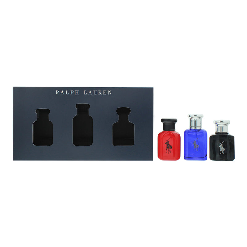 Ralph Lauren Polo 3 Piece Gift Set Eau de Toilette Blue 40ml Eau de