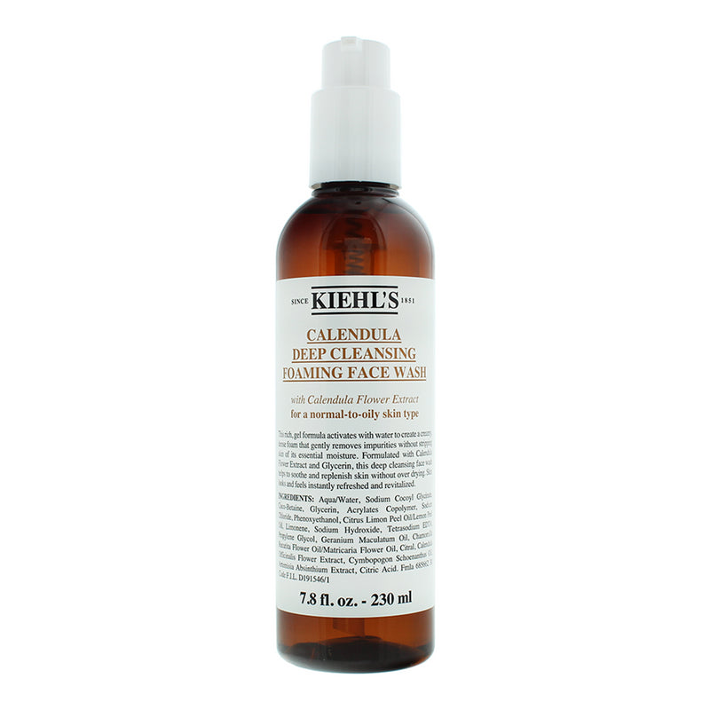 Kiehl's Calendula Deep Cleansing Foaming Face Wash 230ml