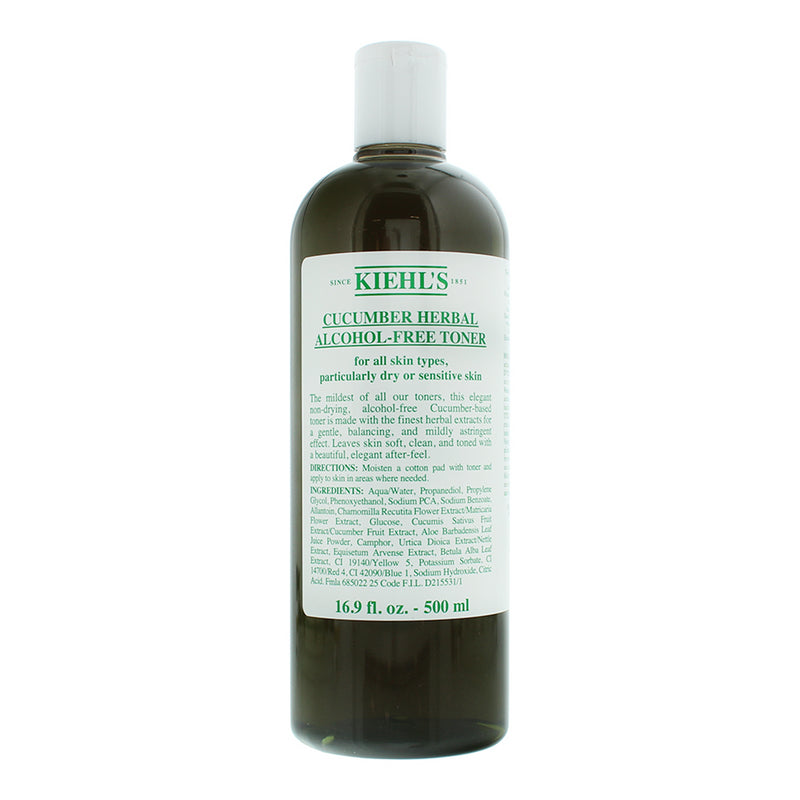 Kiehl's Cucumber Herbal Alcohol Free Toner 500ml