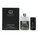 Gucci Guilty Pour Homme 2 Piece Gift Set: Eau de Toilette 90ml - Deodorant Stick
