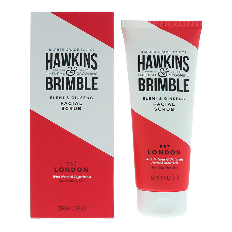 Hawkins & Brimble Elemi & Ginseng Facial Scrub 125ml