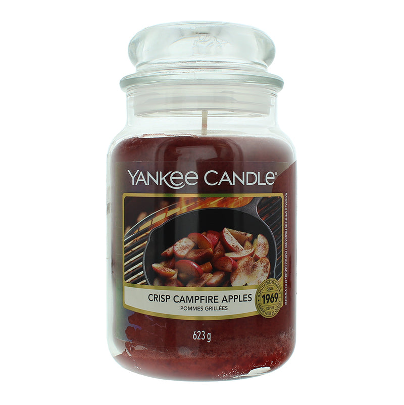 Yankee Candle Crisp Campfire Apples Candle Large Jar 623g
