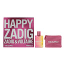 Zadig & Voltaire This Is Love  2 Piece Gift Set: Eau De Parfum 50ml - Pouch