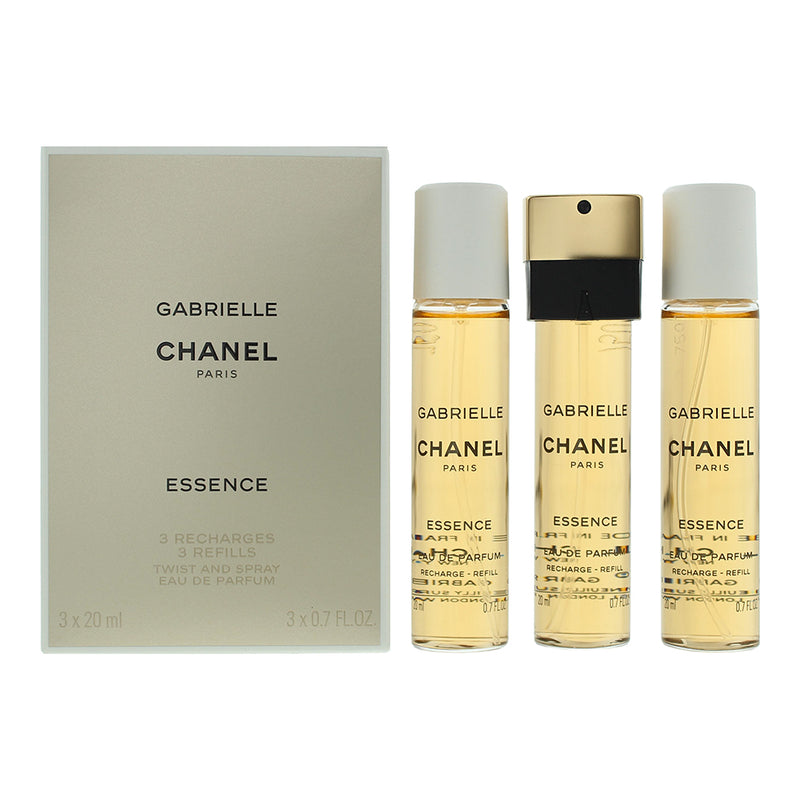 Chanel Gabrielle Essence Refill Eau de Parfum 3 x 20ml