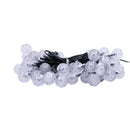 GardenKraft Solar Globe String Lights x 50 Warm White LEDs