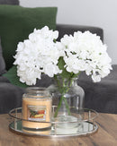 Liberty Candle 18oz Glass Jar Bubble Lid - Tropical Fruit