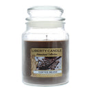 Homestead Candle 18oz Glass Jar Bubble Lid - Coffee Beans