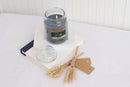 Homestead Candle 18oz Glass Jar Bubble Lid - Love Spell