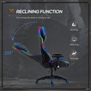 Vinsetto Racing Gaming Chair -  Black & Blue