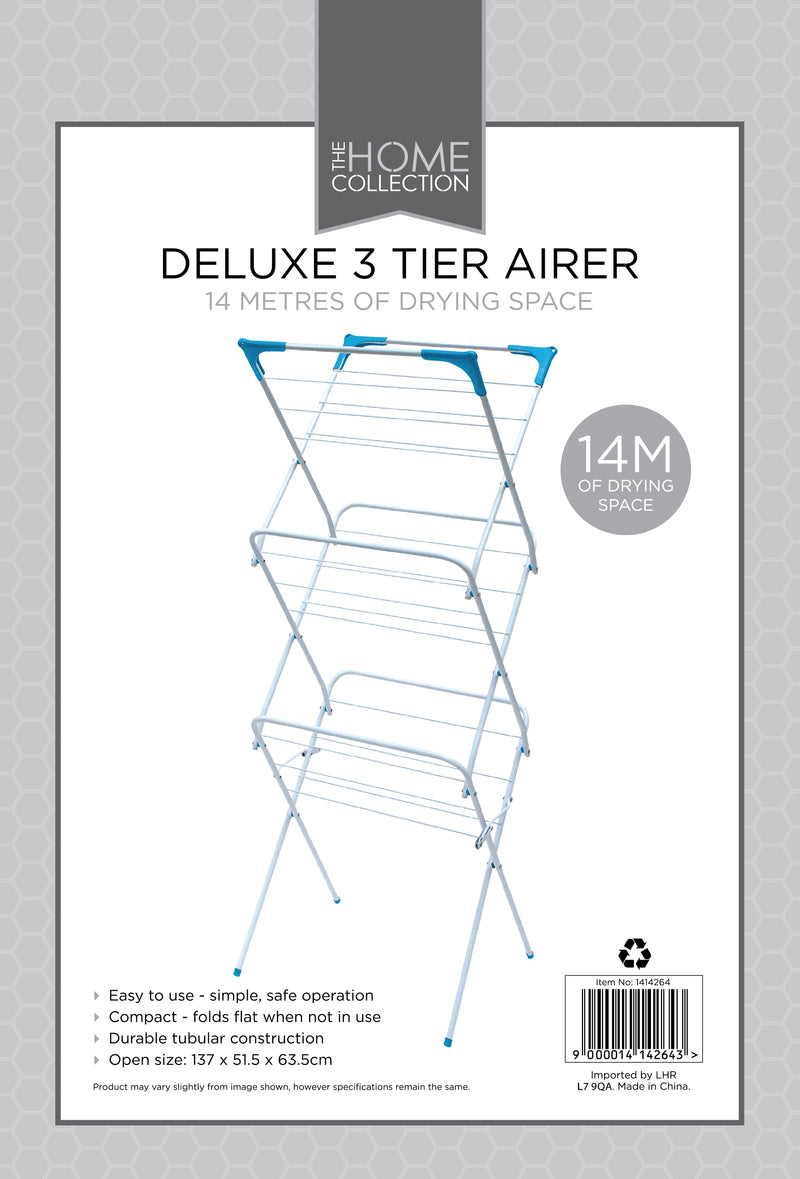 Lewis's Airer Deluxe - 3 Tier