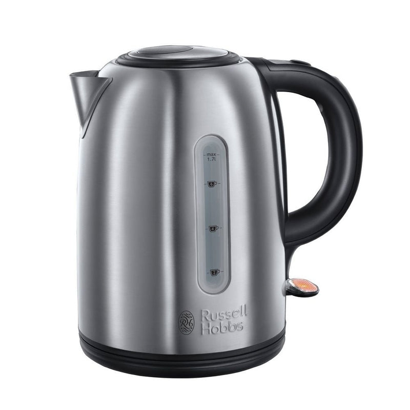 Russell Hobbs Snowden 1.7L Brushed Metal Jug Kettle - Silver