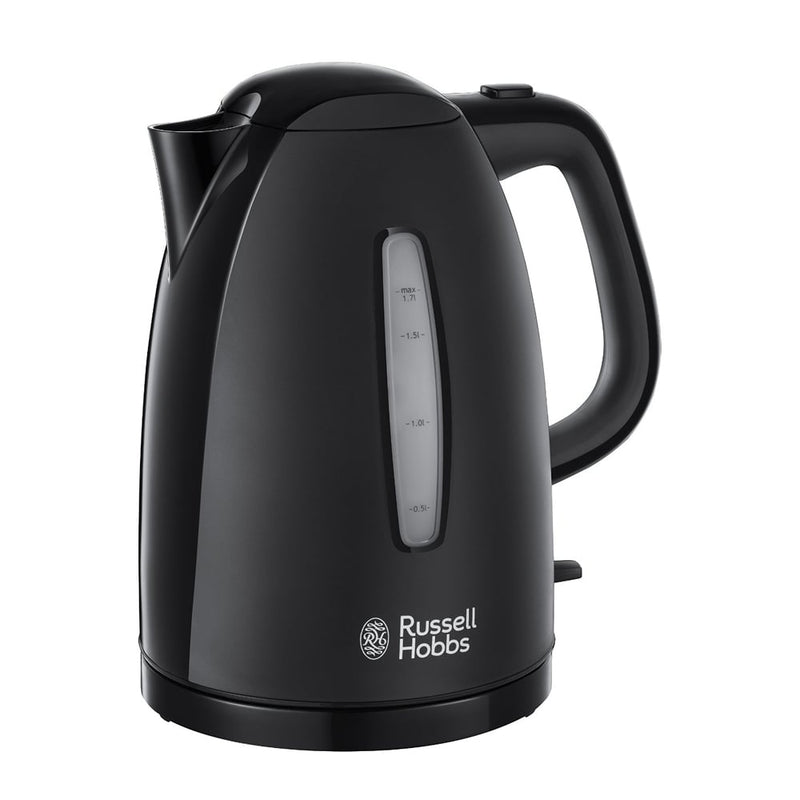 Russell Hobbs High Gloss 1.7L Rapid Boil Kettle -  Black