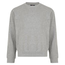 Mens Hutson Harbour Crew Sweat Shirt - Grey