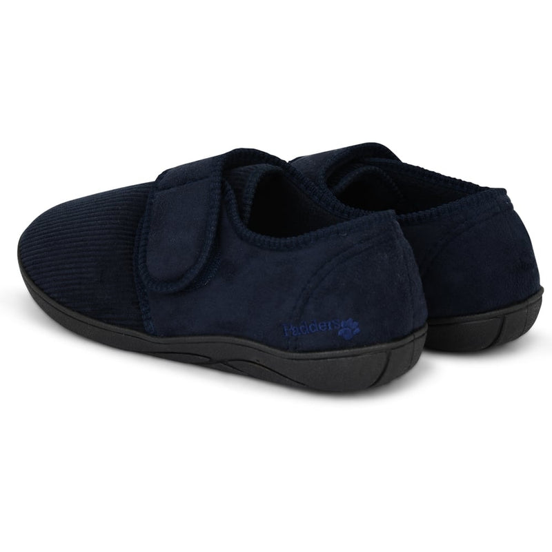 Mens Classic Charles Slippers - Navy