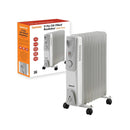 Quest 2000W 9 Fin Oil Radiator  - White
