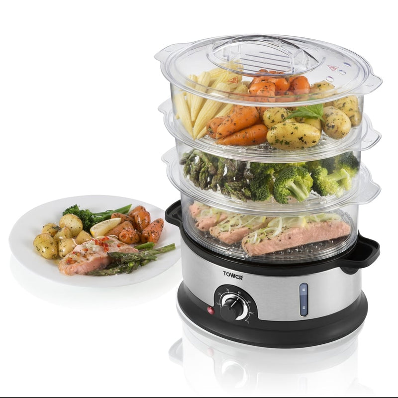 Tower cheap food steamer