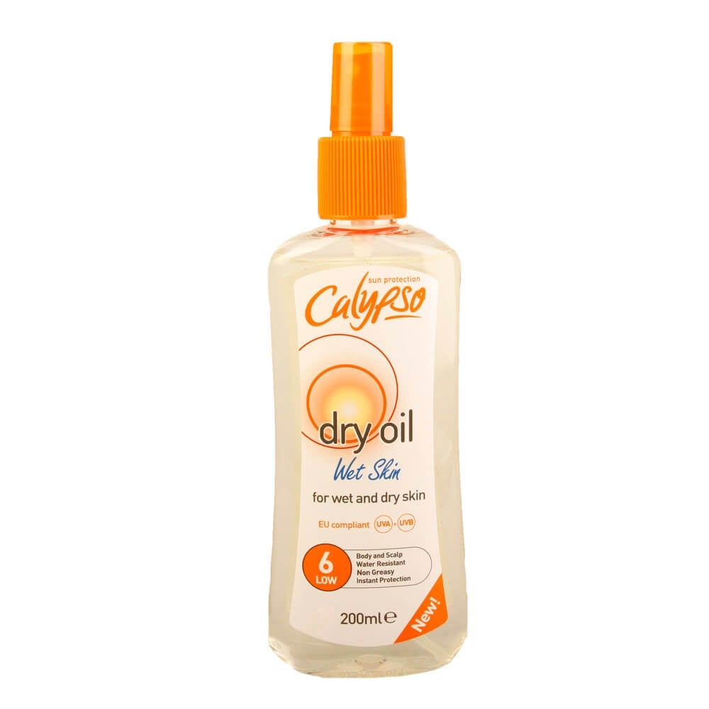 Dry Oil Wet Skin SPF6