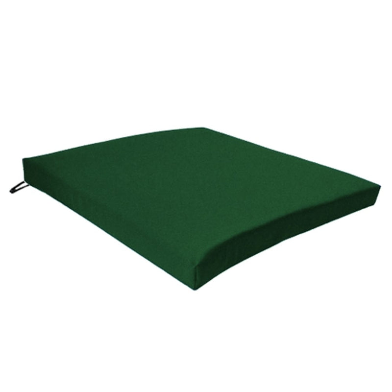 Silver & Stone Tropicana Outdoor Garden Bench Cushion - Single - Dark Green