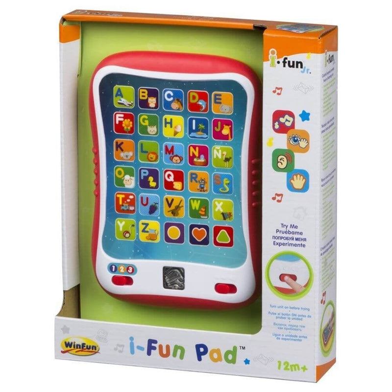i-Fun Pad Letters Numbers Alphabet Shapes Animals Baby Kids Toy Gift 12 Months+