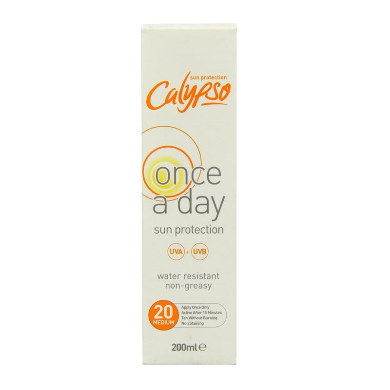 Calypso Once A Day Sun Protection SPF20 200ml