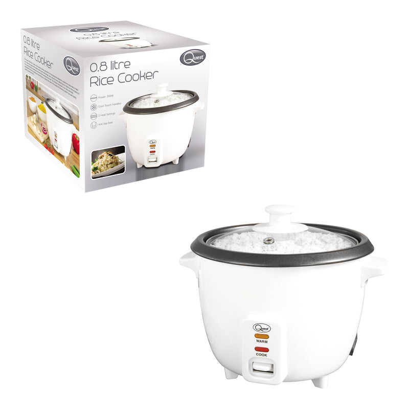 Quest Rice Cooker 0.8L - White