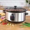Quest Slow Cooker 3.5L - Stainless Steel
