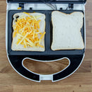 Quest Sandwich Toastie Maker 2 Slice 800W - White