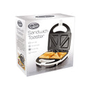 Quest Sandwich Toastie Maker 2 Slice 800W - White