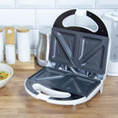Quest Sandwich Toastie Maker 2 Slice 800W - White