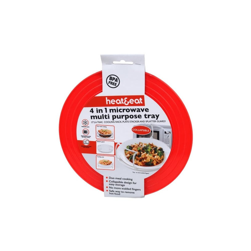4 In 1 Microwave Multi Purpose Tray