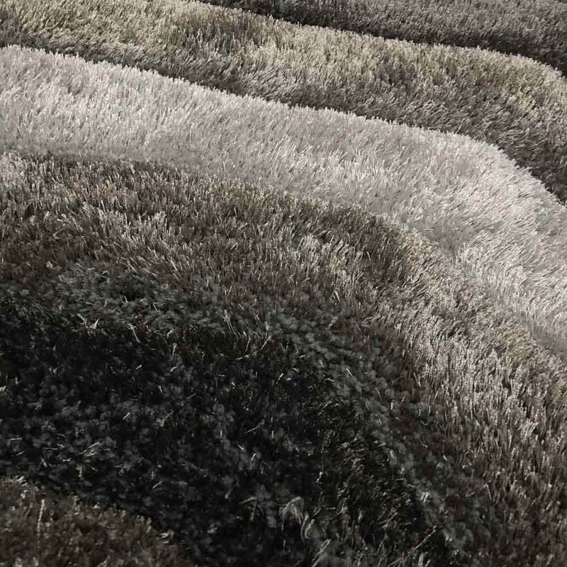 Zig Design Rug - Black