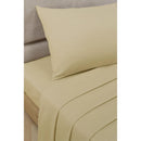 Montage Percale Co-ordinating Bed Sheet Range - Biscuit