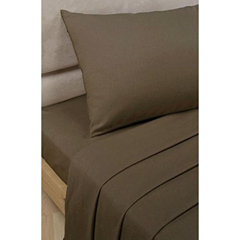 Montage Percale Co-ordinating Bed Sheet Range - Chocolate