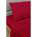Montage Percale Co-ordinating Bed Sheet Range - Red