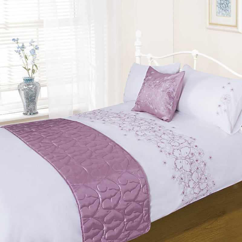 Mariposa Complete Bedding Set - Pink (Bed in a bag)