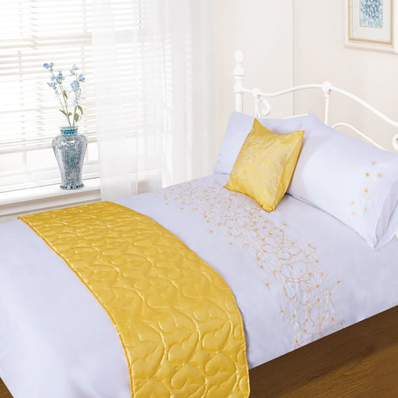 Mariposa Complete Bedding Set - Yellow (Bed in a bag)