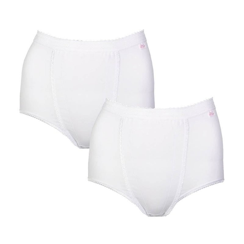 2 Pack Control Brief- White