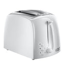 Russell Hobbs 2 Slice Toaster Plastic Textured - White