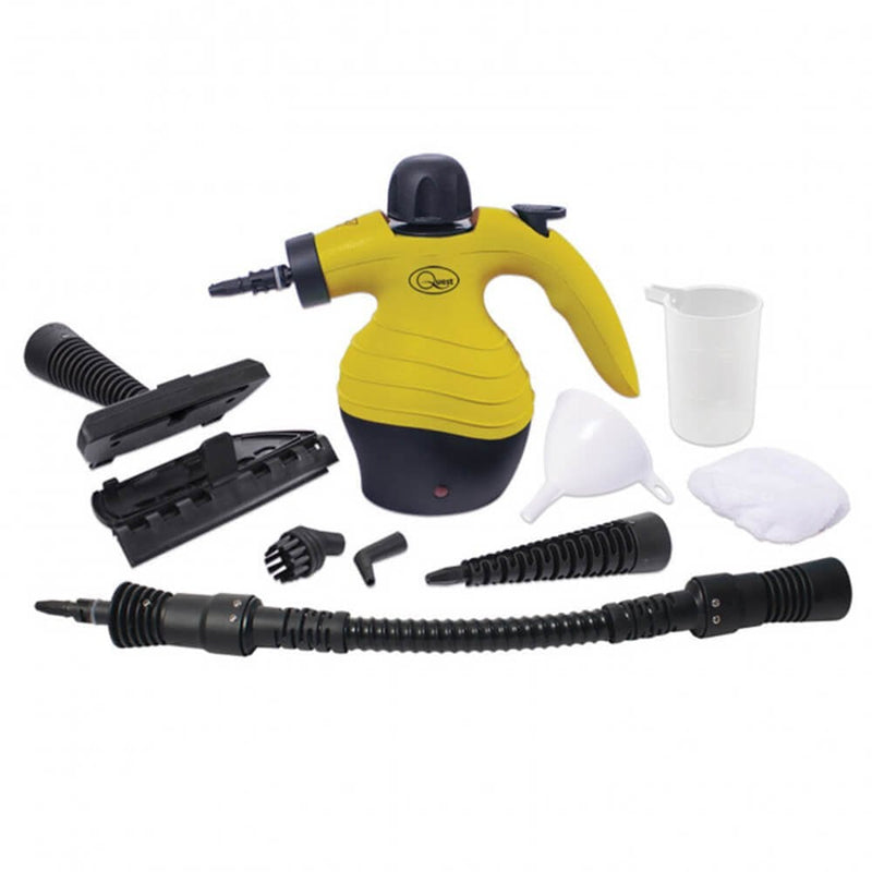 Quest Hand Held Steam Cleaner - Yellow