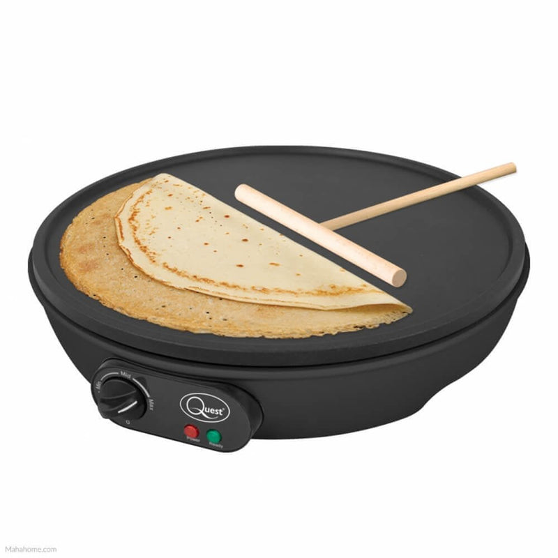 Quest Non-Stick Pancake And Crepe Maker - Black